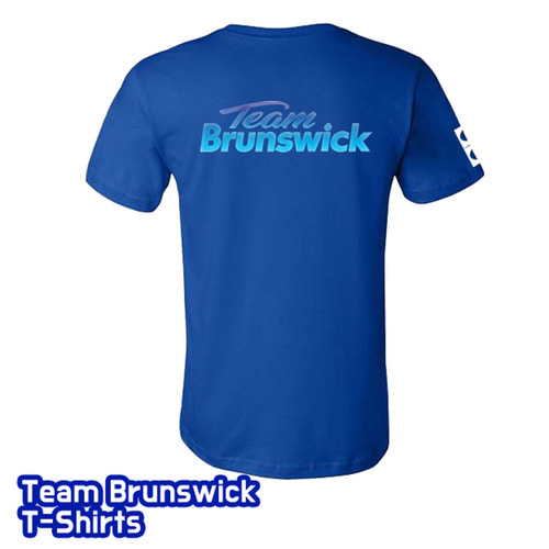[정품인증] 브런스윅 -  뉴 라운드 티셔츠 팀브런스윅 티셔츠(블루)