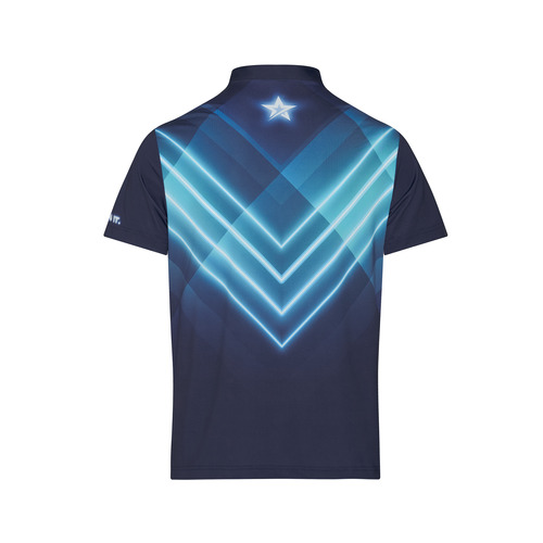 2022 로또그립 남여공용 티셔츠 RT-22-02 (Cyan/Navy Blue)