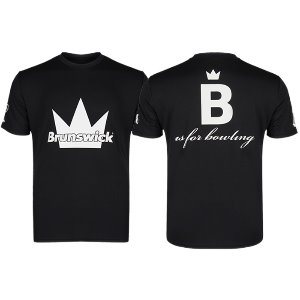 [ 10 + 1 ] 브런스윅 -  베이직 라운드 티셔츠 블랙(Brunswick Basic Round T-Shirts Black)