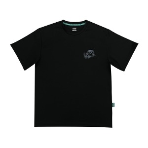 스톰 보테니컬 오버 핏 티셔츠 JTR 011 블랙