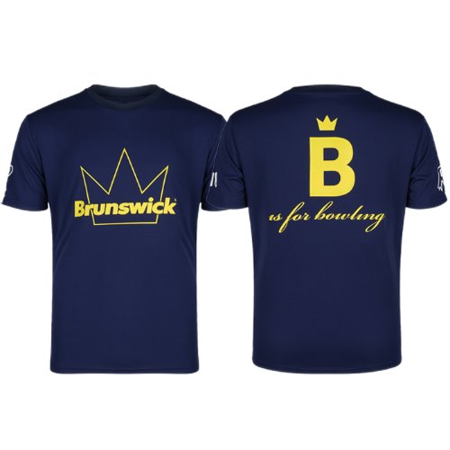 [ 10 + 1 ] 브런스윅 -  베이직 라운드 티셔츠 네이비(Brunswick Basic Round T-Shirts Navy)