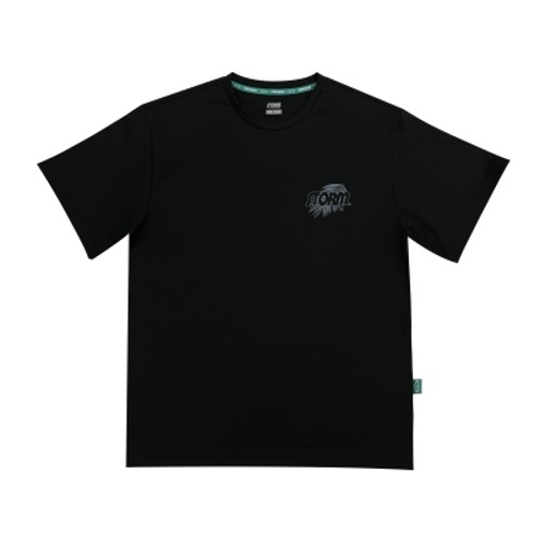 스톰 보테니컬 오버 핏 티셔츠 JTR 011 블랙