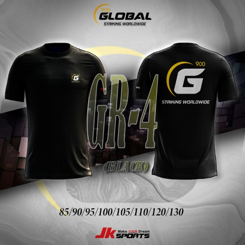 [ 재입고 ] 글로벌900 라운드 티셔츠 블랙 GR-4