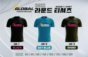 2022 NEW 글로벌900 라운드 티셔츠 3종