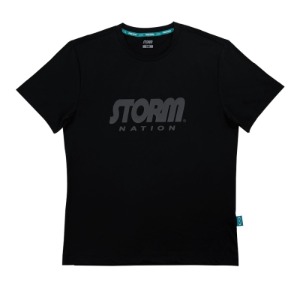 스톰 JTR-H02 챠콜로고 스톰 헤리티지 티셔츠 쿨기능성 라운드넥 티셔츠